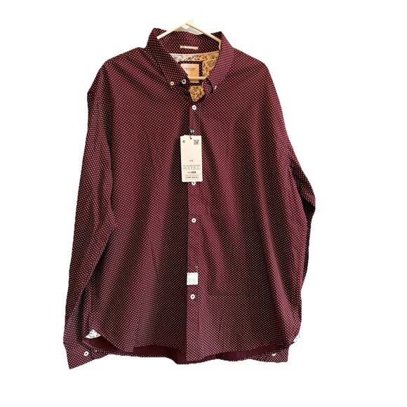 Cactus Man 3XL Shirt Mens Medium Long Sleeve Ricky Singh Geometric Dots Western - Picture 1 of 13